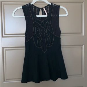 Free People peplum top